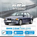 RBW BMW 3 E46 1998-2005 Ön Hybrid Silecek Takımı