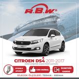 RBW Citroen DS4 Muz 2011-2017 Silecek Takımı