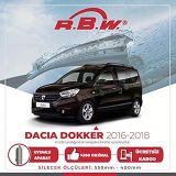 RBW Dacia Dokker Muz Silecek Takımı (2016-2018) RBW