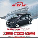 RBW Ford C-Max 2003-2010 Ön Muz Silecek Takımı