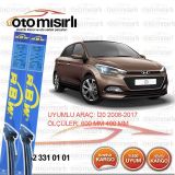 RBW HYundai İ20 2008-2017 Muz Silecek Takımı
