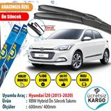 Rbw Hyundai I20 2015-2018 Uyumlu Hybrid Ön Silecek Takımı