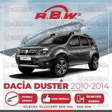 Rbw Muz Silecek Takımı Dacia Duster 2010-2014 İle Uyumlu