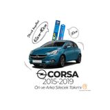 RBW Opel Corsa E 2014-2019 Ön Arka Silecek Seti