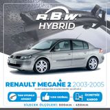 RBW Renault Megane 2 2003-2005 Ön Hybrid Silecek Takımı