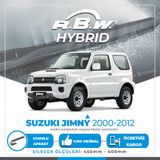 RBW Suzuki Jimny 2000-2012 Ön Hybrid Silecek Takımı