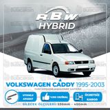 RBW Volkswagen Caddy 1995-2003 Ön Hybrid Silecek Takımı