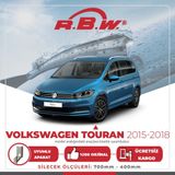 RBW Volkswagen Touran 2015-2018 Muz Silecek Takımı