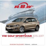 RBW VW Golf Sportsvan 2015-2017 Muz Silecek Takımı