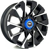 RC 16 Inç 4X100 Clio 6 Techno Esprit Alpine Siyah Elmas Kesim Jant Modeli Renault (4 Adet)