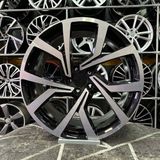 RC 16 inç 5x100 Superstar Polo Taigo İbiza Fabia Uyumlu Siyah Elmas Kesim Jant Modeli (4 Adet)