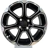 Rc 16''inc 4X108 Ford Titanyum Plus Courier Uyumlu Sıfır Jant Takımı(4 Adet Fiyatıdır) - Black Diamond