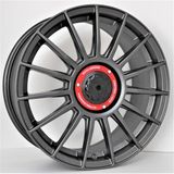 RC 18 Inç 5X100 Ultraleggare Gunmetal Egea Doblo Polo Jant Modeli Fiat Volkswagen (4 Adet)