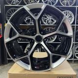 RC 18 inç 5x108 Rs5 Focus Tourneo Partner Rifter Berlingo Combo Siyah Elmas Kesim Jant Modeli (4 Adet)