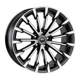 RC 18 Inç 5X112 Audi Vw Uyumlu Siyah Elmas Kesim Jant Modeli Audi Volkswagen (4 Adet)