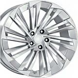 RC 18 Inç 5X112 Superb Octavia Golf Jetta Caddy Passat Uyumlu Gümüş Jant Modeli (4 Adet)