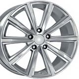 RC 18 inç 5x112 Superb Octavia Golf Jetta Passat Uyumlu Gümüş Jant Modeli (4 Adet)