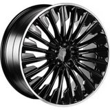 RC 20 inç 5x112 Mercedes Ön Arka Siyah Jant Modeli (4 Adet)