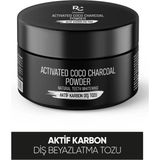 RC Cosmetics Diş Temizleme Tozu 40 gr Doğal Beyazlatıcı Etkili Aktif Kömür Aromalı Yerli Üretim