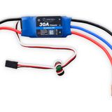 RC Electric Parts 30A RC Fırçasız Motor Elektrikli Hız Kontrolörü ESC 3A UBEC XT60 ve 3,5 mm Mermi Fişleri ile