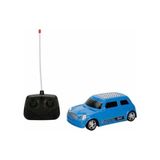 Rc Mini Cooper Tarzı Araba | 4 Fonksiyon Uzaktan Kumandalı Oyuncak - Mavi