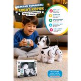 RC Robot Köpek 9872 Işıklı Sesli Eğitici Uzaktan Kumandalı Pilli Oyuncak Çocuk Oyuncağı