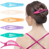 RC ROCHE ORNAMENT 6 Adet Saç Tokası Saç Tokası Fransız Kıvrımlı Halkalı Kadınlar için Güçlü Tutuş, Orta Pastel Çok Renkli
