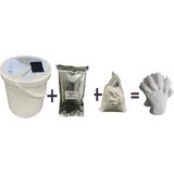 Rc-Store 3 Boyutlu El Ayak Kalıbı Alma Aljinat Seti