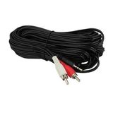 Rca 2 Erkek + 3.5 mm 10 Metre Kutulu Stereo Erkek Ses Kablosu