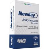 RCFARMA Newday Magnezyum Complex 60 Kapsül Glisinat Malat Taurat Sitrat ve Vitamin B6 İçeren Takviye Edici Gıda - 1