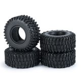 RCHUBAM 1/24 Axial SCX24 90081 AXI00001 AXI00002 AXI00005 AXI0006 RC Crawler Araba için 4 ADET 1 inç Paletli Lastik Tekerlek Lastikleri (54 mm)