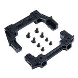 RCLIONS AXIAL SCX10 II 90046 1/10 RC Crawler Araba Yükseltmeleri için Ön ve Arka Tampon Montaj Standı CNC Alüminyum Alaşım