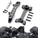 RCLions Axial SCX10 iii AXI03007 Yükseltmeler için Alüminyum Ön ve Arka Gövde Muhafazası Montaj Standı 1/10. RC Paletli Araba Aksesuarları