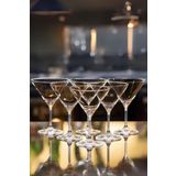 RCR Invino 6'lı 350 ml Martini Kadehi Seti