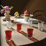 Rcr Melodia 6'lı Çay Bardağı Takımı Şeffaf
