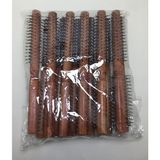 RD-557 Koyu Ahşap Renk Saç Fırçası Tarak - Standart