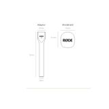 RØDE Interview GO: Pembe | Wireless GO ve PRO için röportaj mikrofon dönüştürme kiti