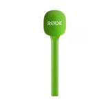 Røde Interview Go Røde Kablosuz Mikrofonlar İçin El Adaptörü (Yeşil) | Röportajlar, Saha Raporlama Ve İçerik Oluşturma İçin Köpük Ön Camlı El Adaptörü