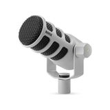 Røde Podcasting, Akış ve Içerik Oluşturma Için Xlr ve USB Bağlantılı Podmic USB Dinamik Yayın Mikrofonu (Beyaz) - 10 Adet