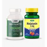 RDU Saw Palmetto Complex 60 Tablet & Vitapol Mela-Tonin 3 mg 120 Tablet Çilek Aromalı Avantajlı Sağlık Seti