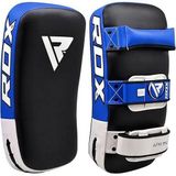 RDX APR-T1 Muay Thai Darbe Lapası Mavi Profesyonel Kick Boks ve Muay Thai Antrenman Yastığı