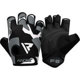 RDX F6 Fitness Eldiveni Ağırlık Kaldırma ve Spor Salonu Antrenman Eldiveni - XL - Gri