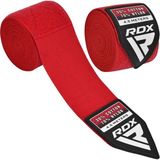 RDX Plus Boks El Bandajı Kırmızı Profesyonel Bilek ve El Destek Bandajı
