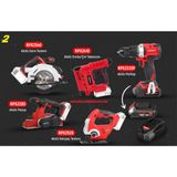 RDX PRO2 AKÜLÜ SET PLANYA DEKUPAJ ZIMBA ÇİVİ TABANCASI AKÜLÜ MATKAP 30PCS