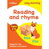Reading and Rhyme Ages 3-5: Prepare for Preschool with easy home learning (Collins Easy Learning Preschool)