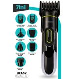 Ready 7 in 1 Islak Kuru IPX5 Su Geçirmez 20 Kademeli Ayarlanabilir Erkek Bakım Seti