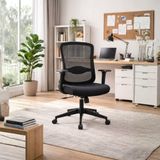 Ready Ergonomik Çalışma Koltuğu File/Siyah 64x99-109x66 cm