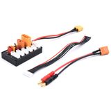 Readytosky XT30 XT60 XT90 JST T Konnektör Lipo Pil Çoklu Şarj Cihazı 2-6S Lipo Pil Paralel Şarj Kartı Imax B6 B6AC IDST Q6 Lite için