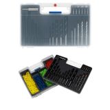 Real 300 Parça Profesyonel Matkap Uç ve Aksesuar Seti, Taşınabilir Çantalı, Metal, Beton, Ahşap Uyumlu Uçlar, Tornavida Uçları, Adaptör, Plastik Dübel Dahil, Her Yüzeye Uygun Delme ve Vidalama