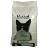 Real Cat 20 lt Pudra Kokulu Topaklaşan Bentonit Kedi Kumu